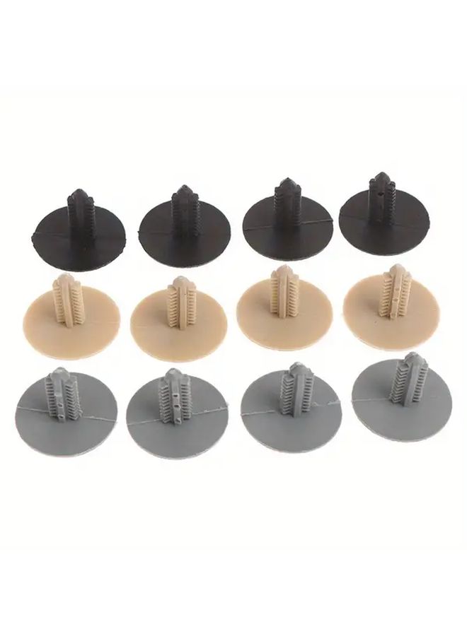 20 Pcs Auto Roof Liner Fastener Retainer Rivet Trim Car Ceiling Cover Snaps Grey - Image 3