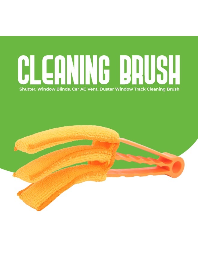 3-in-1 Window Blind Cleaning Brush Microfiber Duster Tool for AC Vent, Shutter, Car Air Vent Cleaner - Image 4
