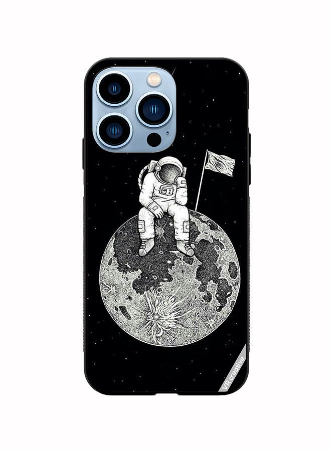 VR CREATIVE غطاء حماية لجهاز آبل آيفون 14 برو ماكس تصميم ماذا يمكن أن نفعل في هذا الكون متعدد الألوان - Image 1