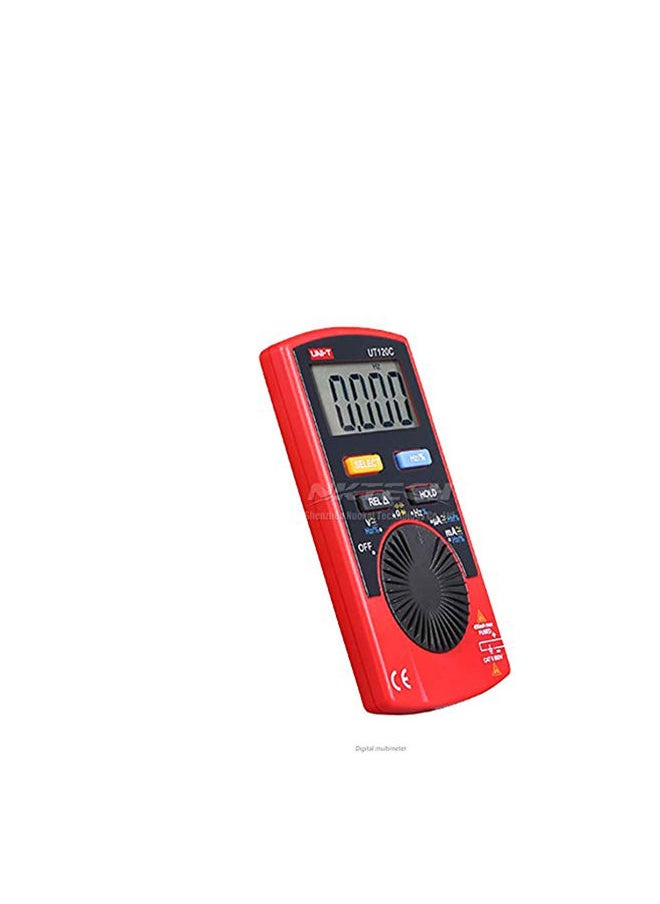 UNI-T Ut120C Pocket Size Stype Digital Multimeter Auto Range Tester Dc Ac Voltage Diode Mini Electrical Meters Lcd Display 
