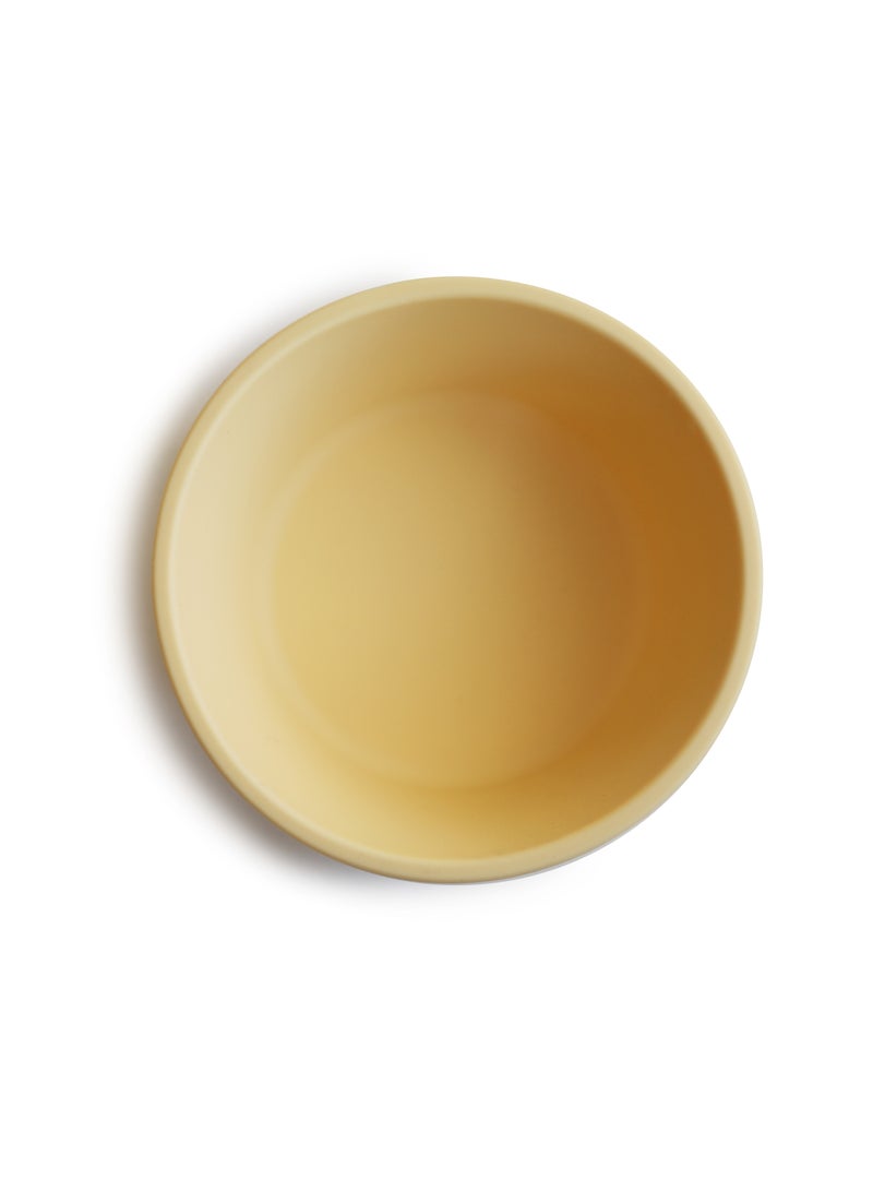 موشي وعاء شفط من السيليكون موشي | تصميم مانع للانزلاق | وعاء الطعام والفطام للأطفال والرضع | خالية من مادة بيسفينول | سيليكون صالح للطعام | صمم في السويد | النرجس البري الشاحب - Image 2