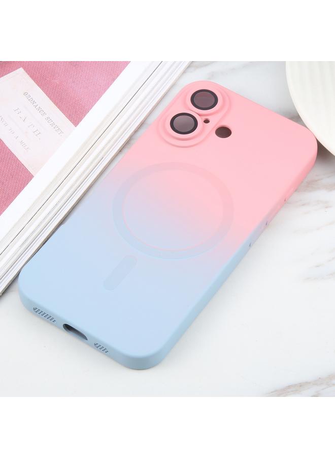 اس-توب جراب لهاتف iPhone 16 مصنوع من مادة TPU السائلة والسيليكون المتدرج اللون من MagSafe - Image 2