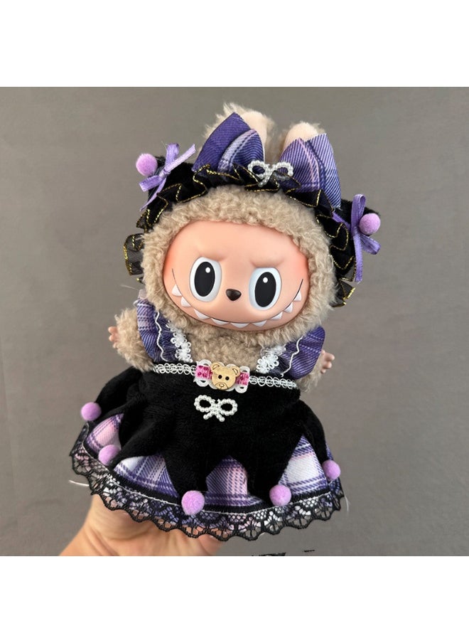 LABUBU Labubu Doll Clothes 17cm Outfit Replacement Set - Hanging Accessories 