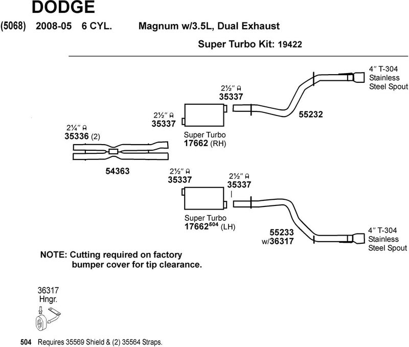 Dynomax 36317 Exhaust System Hanger - Image 2