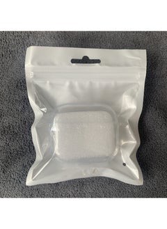 Tpu Material Suitable For Apple Airpods Protective Case Pro2 Earphone Case 3/4 Generation Transparent 5 Generation Diy Earphone Case-Color:Soft Shell + Bag-Applicable Model:Airpods Pro (with Hanging Ears)