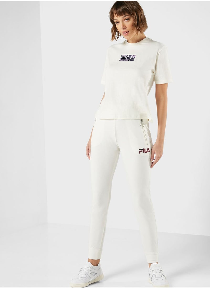 FILA - Novella Logo Sweatpants - Image 1