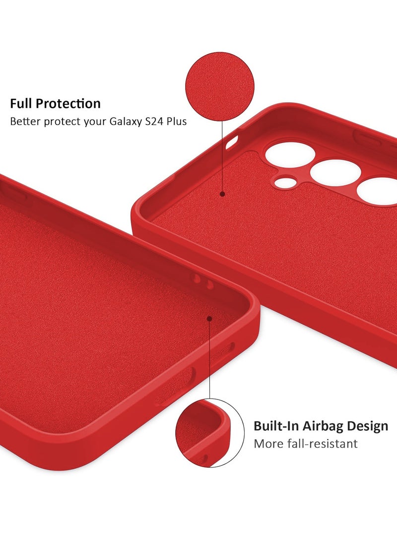 BORTONY Samsung Galaxy S25 Case Liquid Silicone Gel Rubber Anti Scratch Galaxy S25 Cover Military-Grade Shockproof Protective Case for Samsung Galaxy S25 6.1 Inch - Image 3