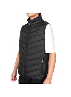 Thoraya Stand Collar Sleeveless Vest Back Intelligent Electric Heating Warm Jacket (L)  - Image 2