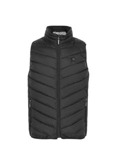 Thoraya Stand Collar Sleeveless Vest Back Intelligent Electric Heating Warm Jacket (L)  - Image 1