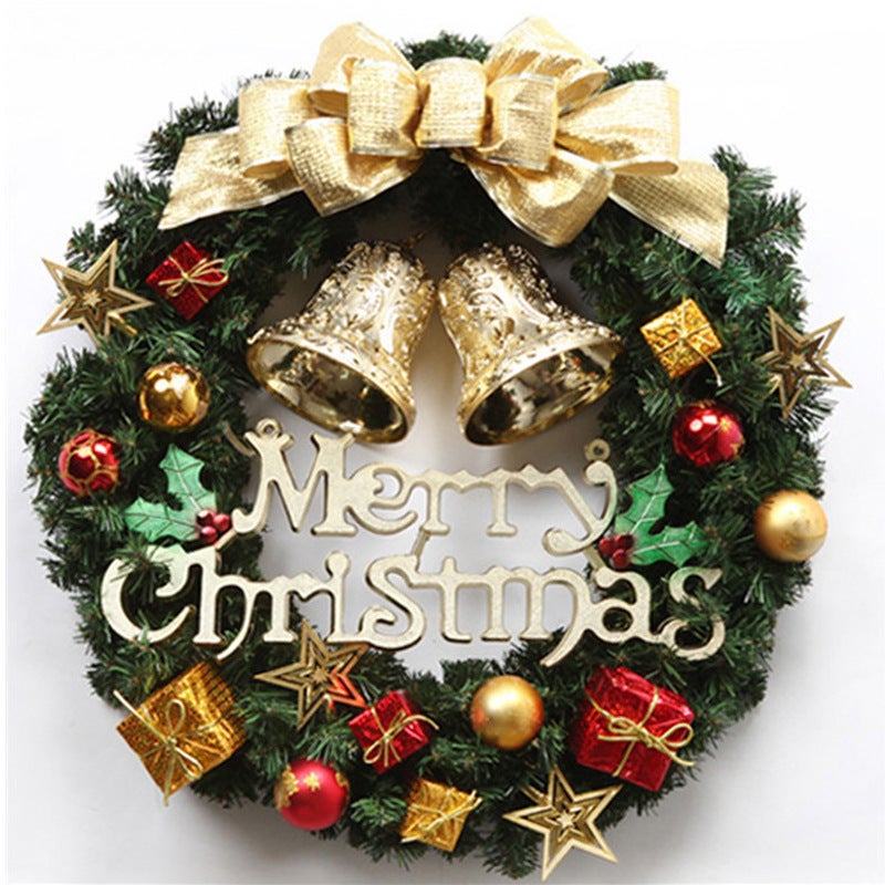 Christmas Decoration Door Pendant Hanging Rattan Ring Christmas Wreath 30Cm/40Cm/50Cm/60Cm El Shopping Mall Layout - Image 4