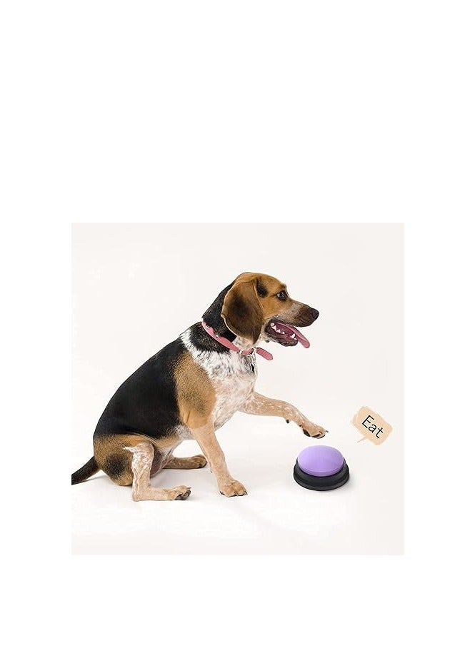 Voice Recording Button, Dog Buttons for Communication Pet Training Buzzer, 30 Second Record & Playback, Funny Gift for Study Office Home(A random one) - Image 5