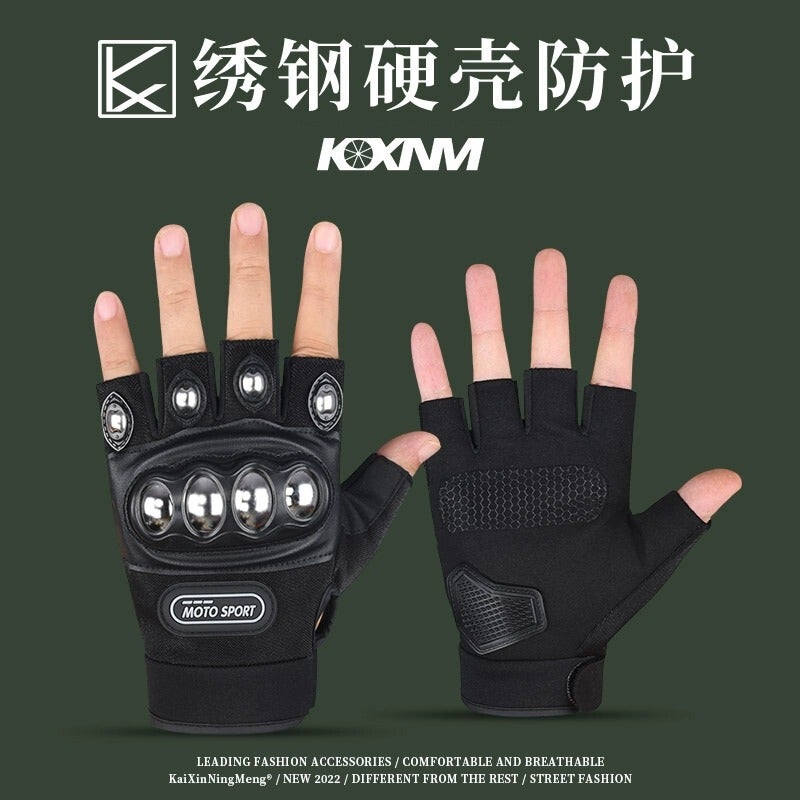 Sports Gloves With Air Cushion Anti Slip Wear Resistant Protection For Fitness Cycling And Outdoor Activities - Image 3