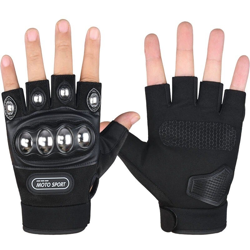 Sports Gloves With Air Cushion Anti Slip Wear Resistant Protection For Fitness Cycling And Outdoor Activities - Image 2