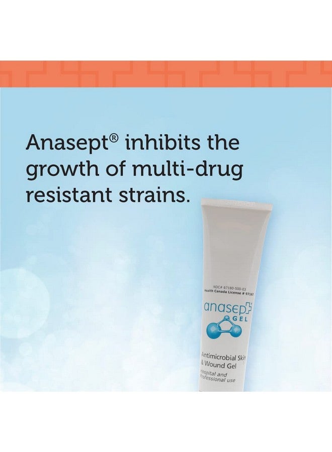 Anasept-Antimicrobial Skin & Wound Gel 3 oz. Tube - Image 3