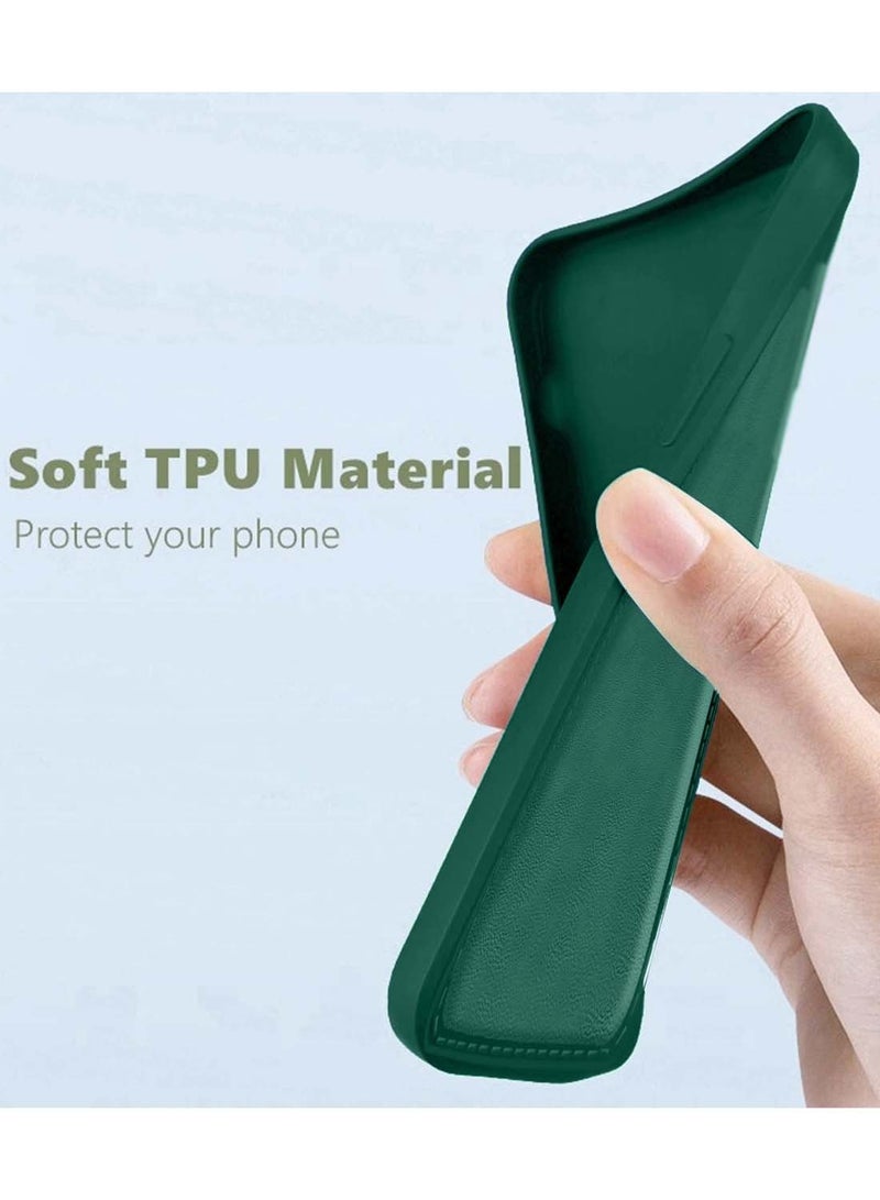 Wtech Honor X5b / X5b Plus / X5b+ 4G 2024 Premium Soft Liquid Silicone Case Cover - Dark Green - Image 5