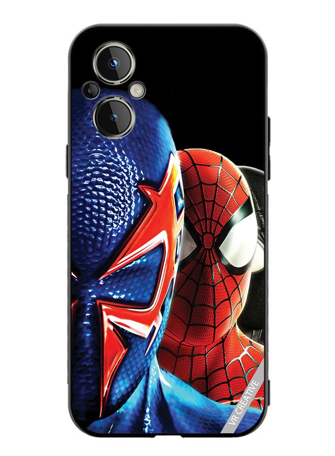 VR CREATIVE Protective Case Cover For OnePlus Nord N20 5G Spiderman Design Multicolour - Image 1