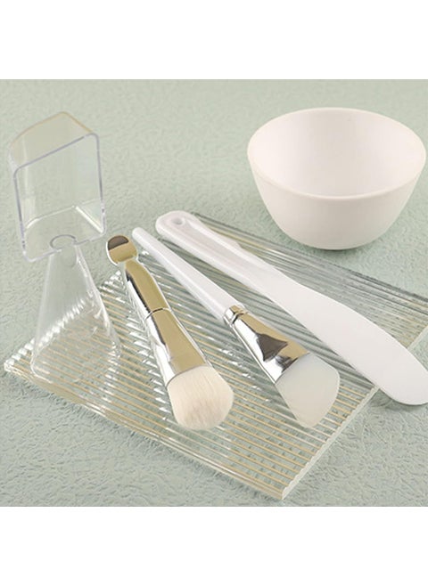 Face Mask Bowl And Brush SetFace Mask Bowl And Brush SetFace Mask Mixing Bowl Set Mask Bowl and Brush Set DIY Facemask Mixing Tool Kit wIth Measuring Cup Spoon Scraper Soft Brush Silicone Brush