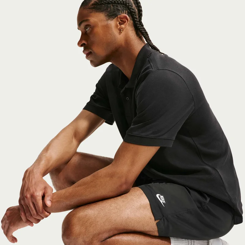 Nike Black Men's Club Woven Flow Shorts for Men | Best Price UAE