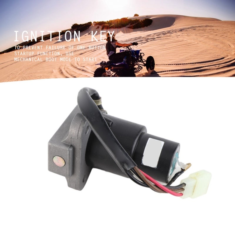 مفتاح الإشعال يناسب DT125R - وضع التمهيد الميكانيكي - مفتاح إشعال دراجة نارية من البلاستيك الفاخر - مفتاح غير مقفل لتشغيل الإشعال وأسلاك بدء تشغيل الدراجة النارية - Image 3