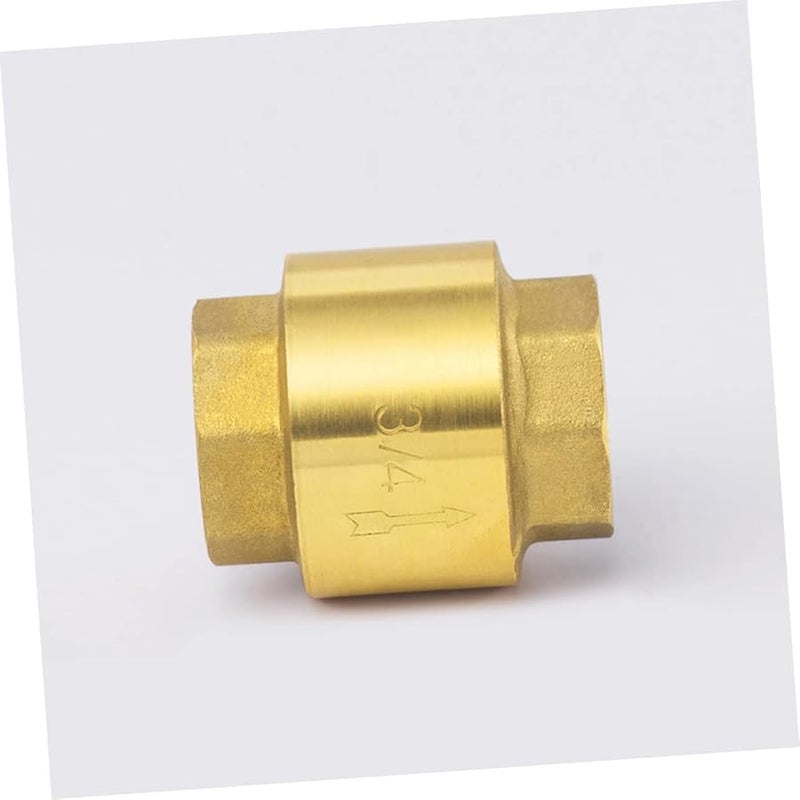 Brass Vertical Check Valve DN20 3 4 Inch Anti Backflow Preventer For Automotive Industrial - Image 4