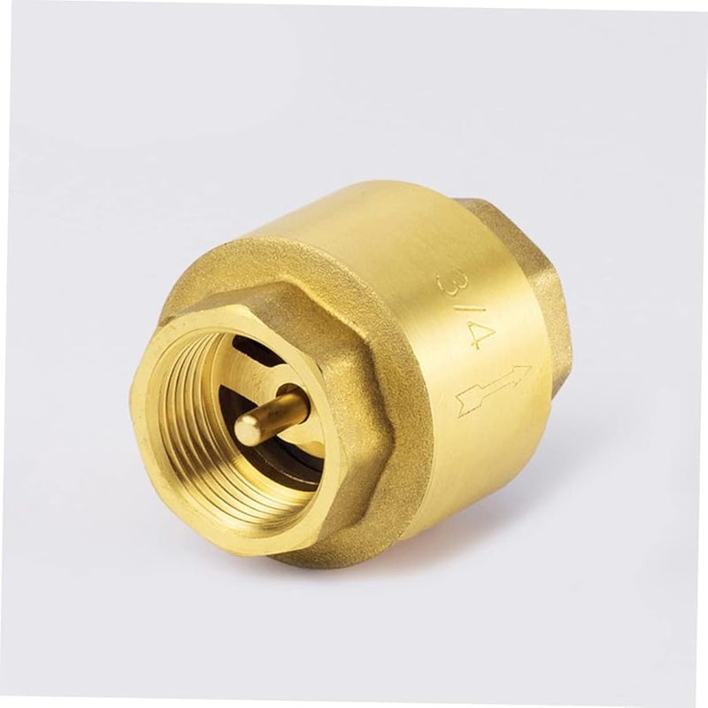 Brass Vertical Check Valve DN20 3 4 Inch Anti Backflow Preventer For Automotive Industrial - Image 3