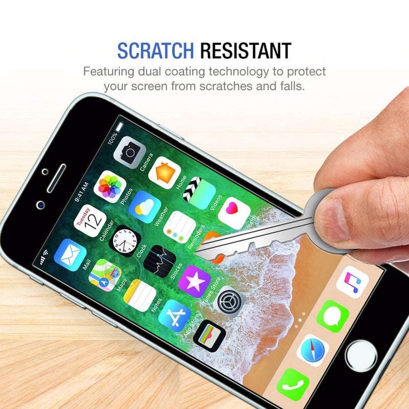 Mobilebies Premium Tempered Glass Screen Protector Guard For iPhone SE /7/8 (4.7 Inch, Pack of 1) | Edge to Edge Coverage With Easy to installation kit - Image 5