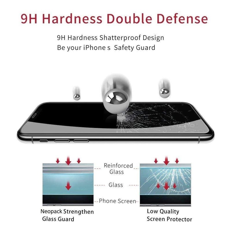 Mobilebies Premium Tempered Glass Screen Protector Guard For iPhone SE /7/8 (4.7 Inch, Pack of 1) | Edge to Edge Coverage With Easy to installation kit - Image 3