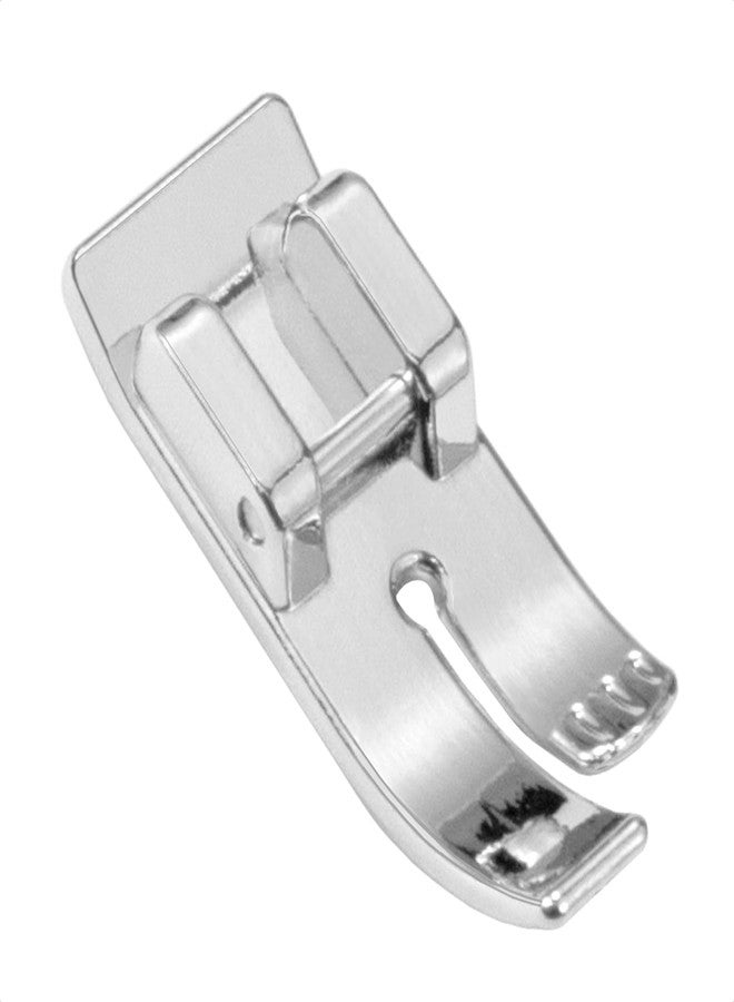 FIKLOTA 1/4 Inch Straight Stitch Presser Foot for Low Shank Snap-On Singer, Brother, Janome, Juki, Babylock, Elna, Kenmore, White, N, Simplicity, Euro-Pro, New Home and More Sewing Machines - Image 1