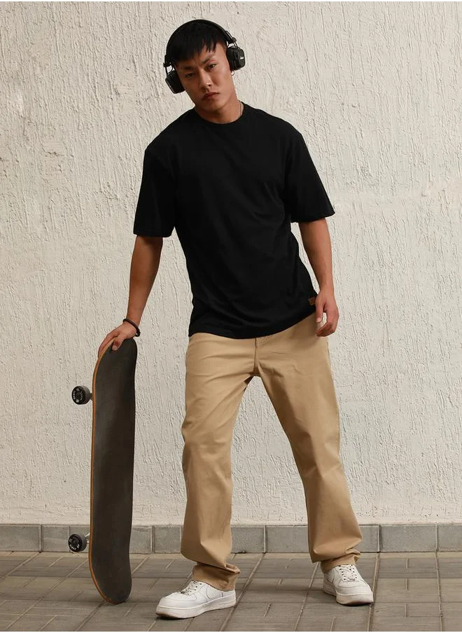 Hubberholme Relaxed Fit Pants with Pockets by Styli