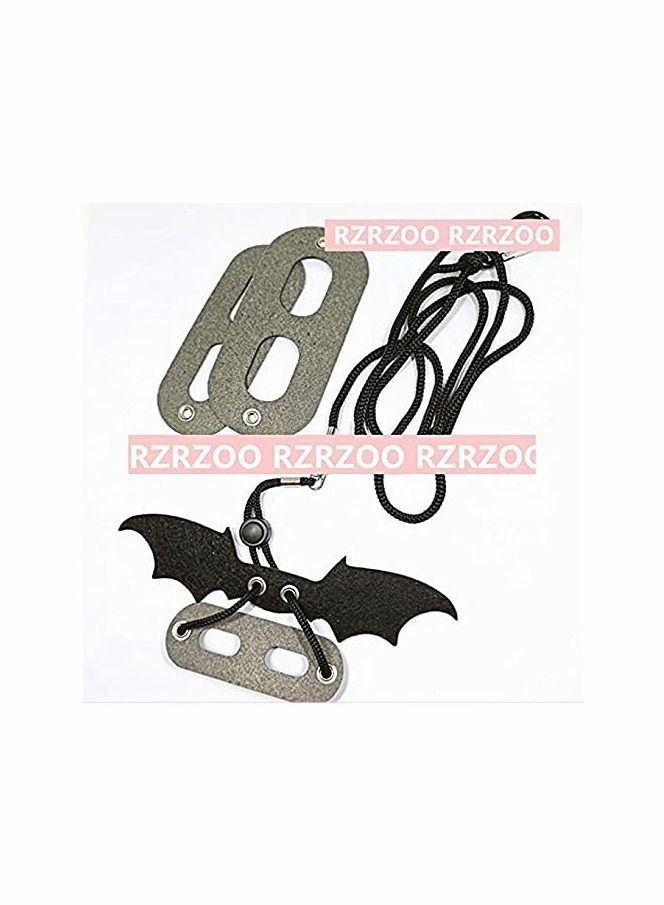 Y&D Dragon wing Leash and Harness Adjustable Lizard Leash Bearded Harness Cool Leather Wings - Image 4