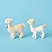 Furvana Alpaca Stuffed Animal Llama Plush Toy Cute Alpaca Plushie Sleeping Pet Buddy Llama Stuffed Animal Birthday Gifts for Girls Kids Christmas Small Plush Toy - Image 4