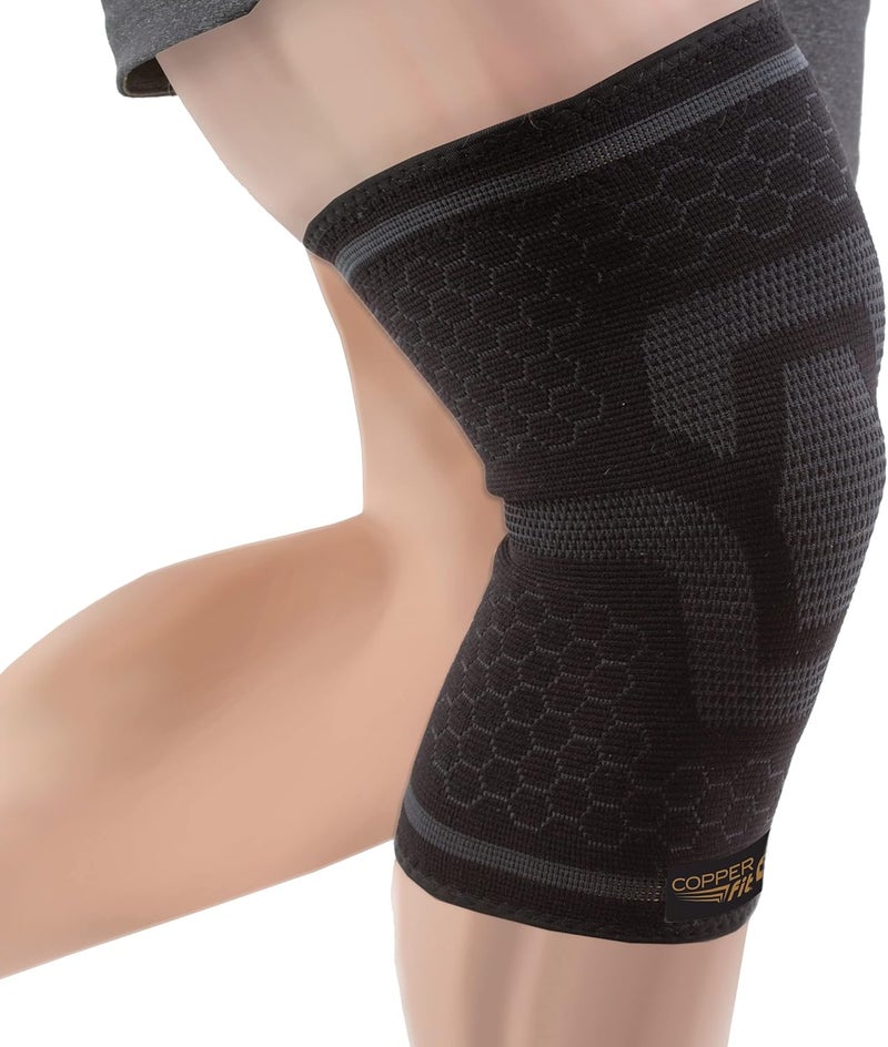 COPPER FIT ICE Knee Compression Sleeve for Pain Relief and Support - Image 2