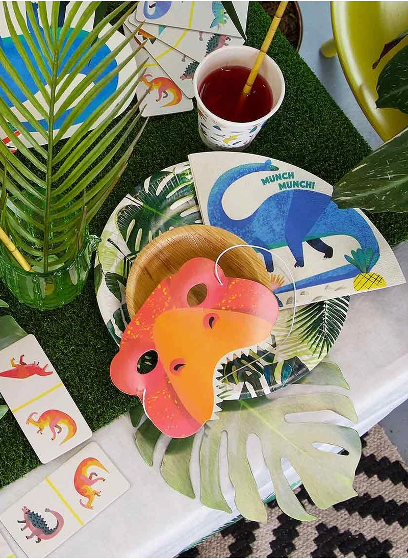 توكينج تيبلز Tropical Fiesta Palm Leaf Paper Plates