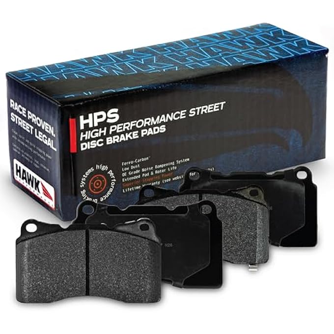 Hawk Performance HB477F610 HPS Performance Ceramic Brake Pad - Image 2