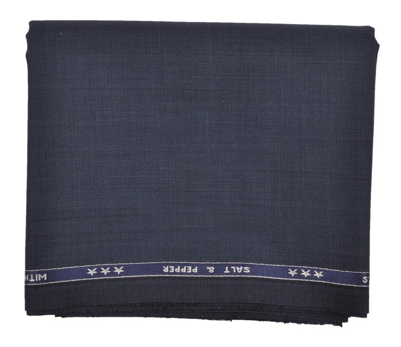 VIMAL JONNEY Men's Polyester Unstitched 1.3 Meters Trousers Fabric (Blue, Free Size) - Image 5