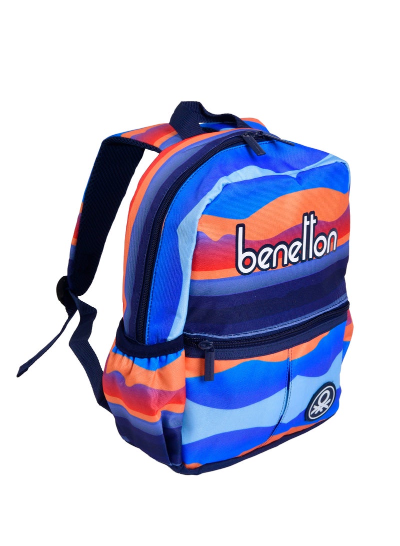 UNITED COLORS OF BENETTON Benetton 13417 Preschool Backpack Blue - Image 2