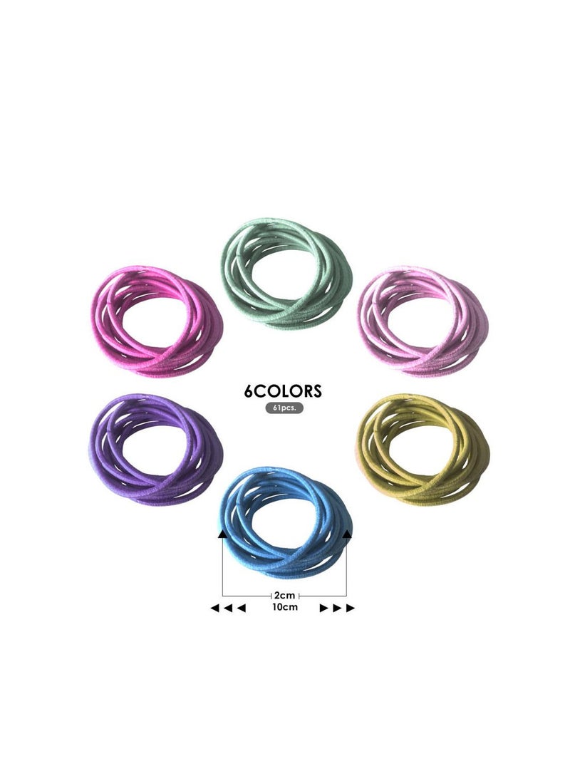 Hair Bobbles High Elasticity Ponytail Ties
