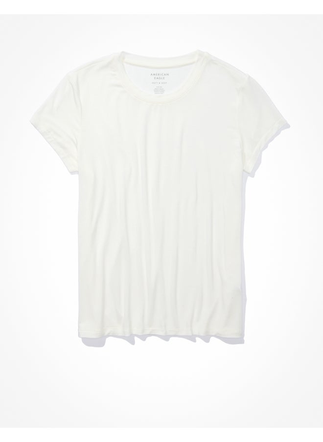 American Eagle - AE Soft Crew Neck Tee - Image 1