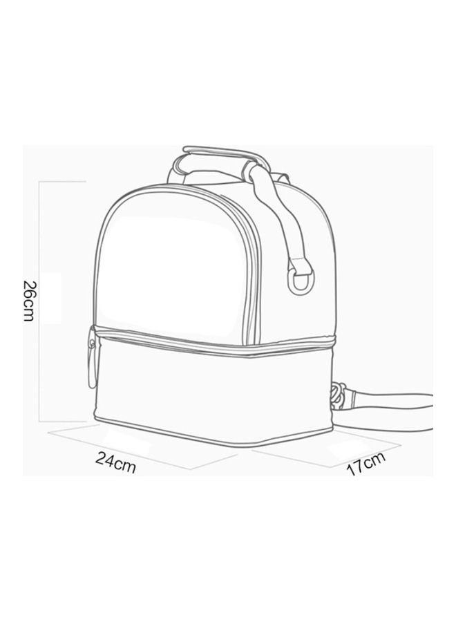 Kidle Double Shoulder Fresh-Keeping And Thermal Insulation Mommy Bag Bottle Bag - Image 5