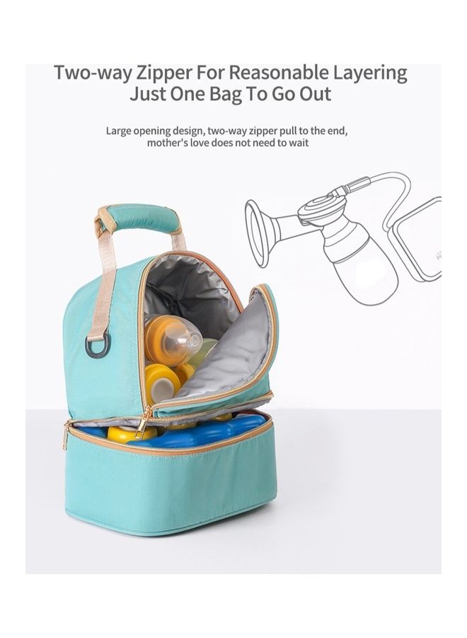 Kidle Double Shoulder Fresh-Keeping And Thermal Insulation Mommy Bag Bottle Bag - Image 3