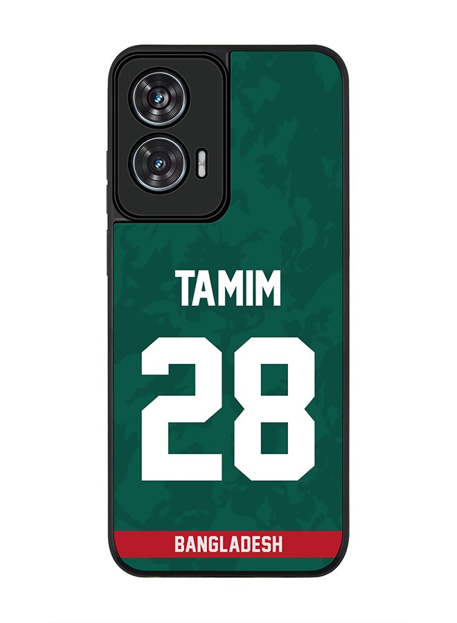 Stylizedd For Motorola Edge 50 Fusion 5G Case,Slim fit Camera Protection, Shockproof Thin Phone cover  - Bangladesh Tamim Iqbal, Jersey No 28 - Image 1