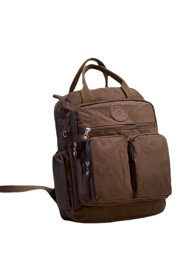 Bo Bu Women's Multi-function Large Capacity Waterproof Nylon Maternity Diaper Backpack - Image 1