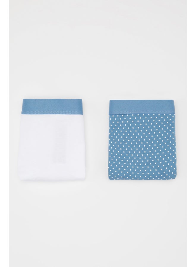 DeFacto Girl Regular Fit Underwear Knitted Boxer - 2 Pack  - Image 1