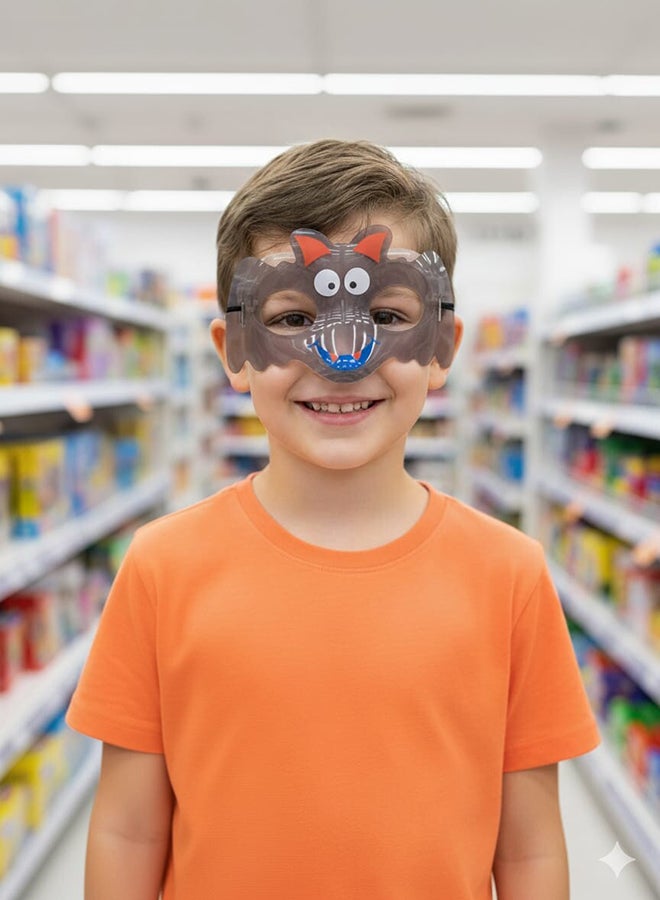 Toyland Glow Bat Eye Mask – Spooky Light-Up Halloween Party Costume Accessory - Image 2