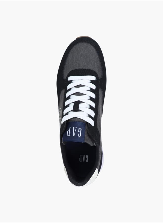 GAP - Men's Panelled Lace-Up Sneakers - Image 1