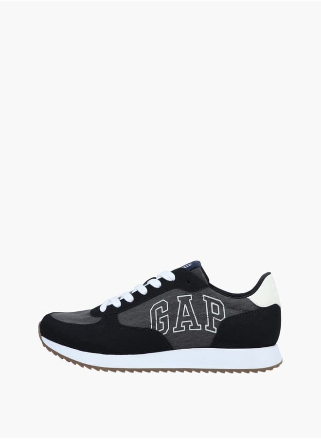 GAP - Men's Panelled Lace-Up Sneakers - Image 1
