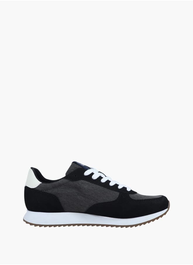 GAP - Men's Panelled Lace-Up Sneakers - Image 1