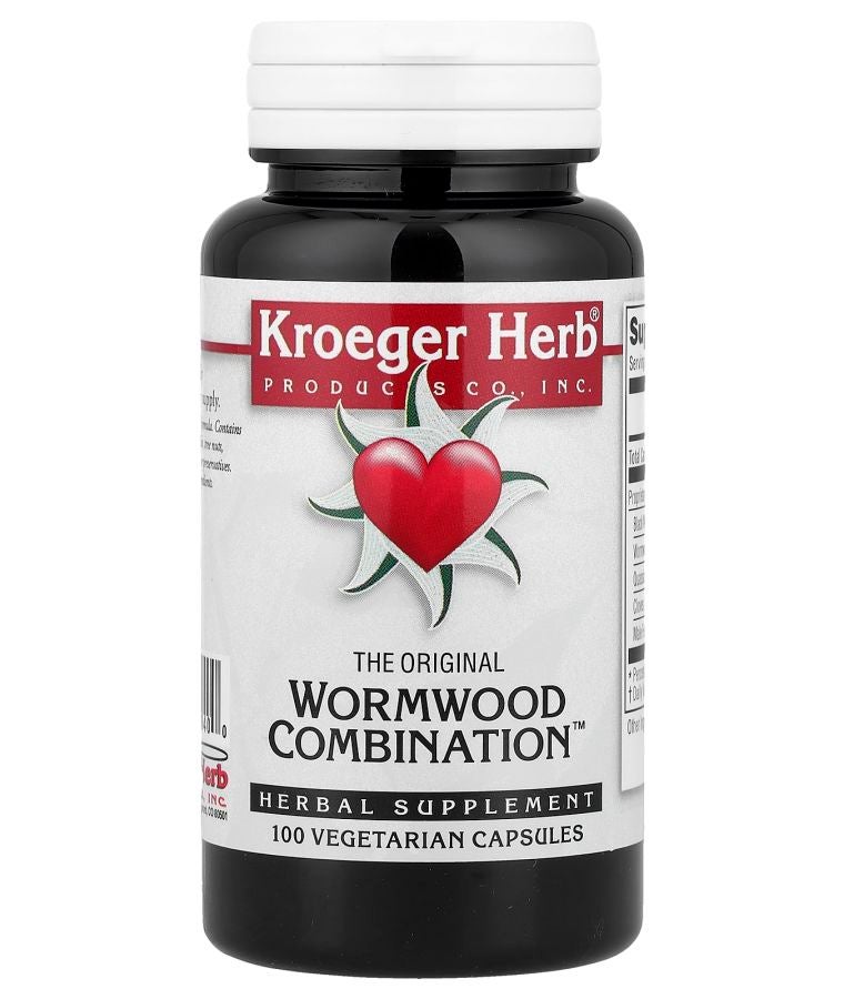 Kroeger Herb Co Wormwood Combination™ 100 Vegetarian Capsules