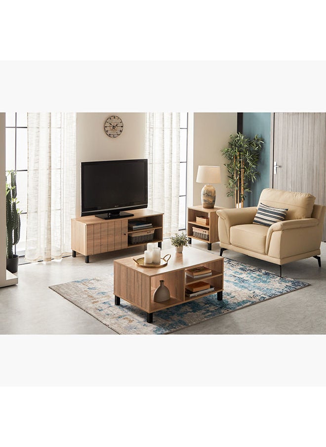 Edmond End Table With Shelf 40x52.5x48 cm