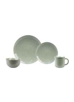 Bien Servi 16-Piece Elegant Design Dinner Set Green 26.8 x 26.5 x 26.5 cm KRJYD536.KRJYB209.KRJY 